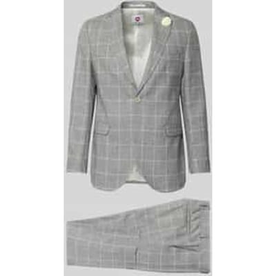 Slim fit pak met 2-knoops colbert model 'Paul/Paco'