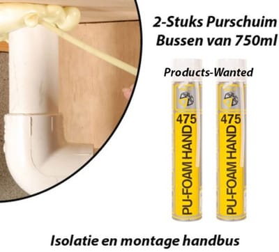 2-Stuks Purschuim Bussen van 750ml