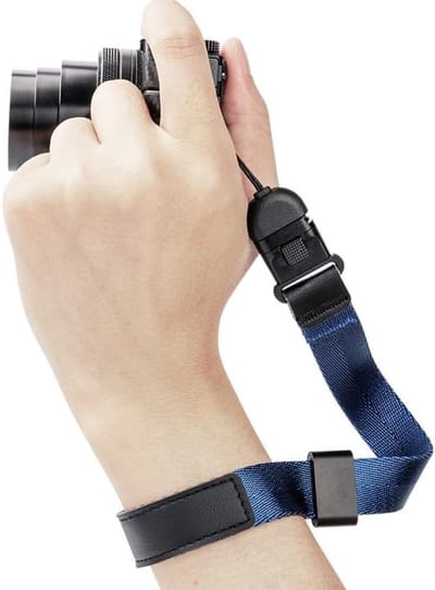 Verstelbare Camera Hand- en Polsband met Snelsluiting - Geschikt voor Canon, Nikon, Sony en Fujifilm Camera's