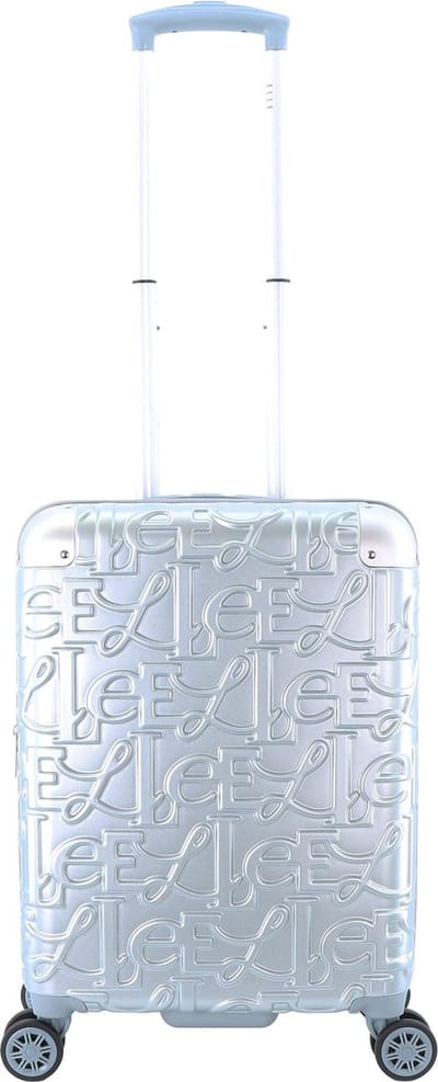 ELLE Handbagage Koffer / Trolley / Reiskoffer - 55x38x20cm - Alors - Zilver - Zilver / Small
