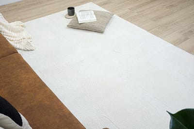 Flycarpets Aurelia Modern Vloerkleed - Creme - 80x150 cm