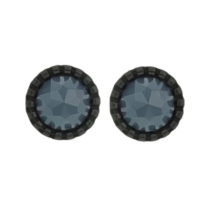 Behave - Oorstekers - Rond 1,3 cm - Grijs