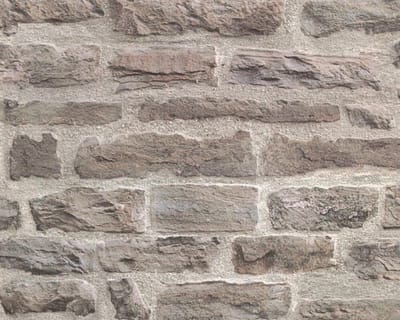 BEIGE GRIJZE STENEN BEHANG - Industrieel behang - AS Creation Best of Wood'n Stone 2 31944-1
