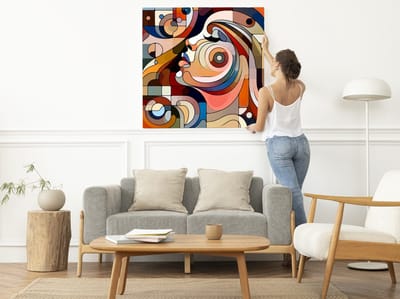 Kunstprint | Wanddecoratie | Forex | 75 × 75 cm