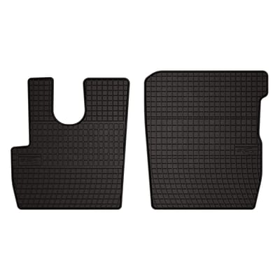 Wielganizator SolidPRO - Zwarte Rubber Automatten - DAF CF 106 - Euro6 - Perfect Aangepast