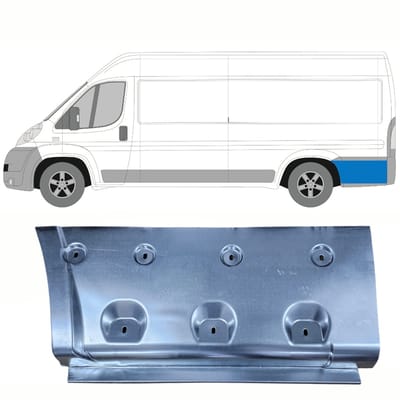 Reparatiepaneel achterspatbord voor Peugeot Boxer 2006-2025 / Links