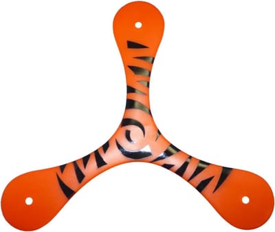 Vliegend Speelgoed - Boemerang Set - Buiten Spelen - Verstelbare Vleugels - 23 cm - Blauw