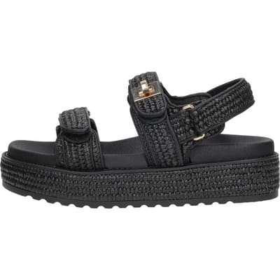 Steve Madden Bigmona Sandalen - Dames - Zwart - Maat 40