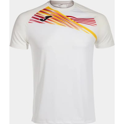 Joma Elite X T-shirt Met Korte Mouwen Wit 11-12 Years Jongen