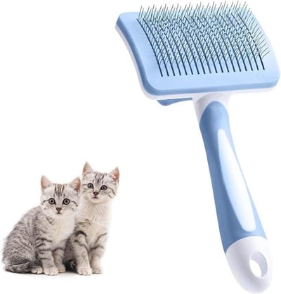 Zelfreinigende Dierenborstel met Zachte Naalden voor Katten en Honden
