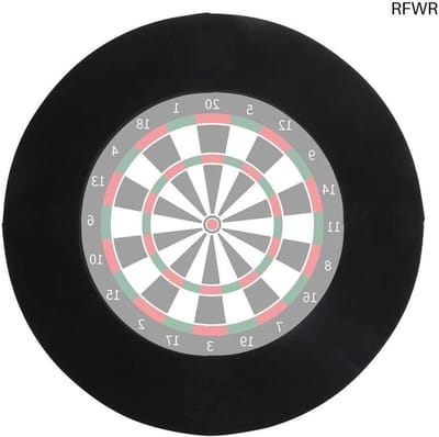 RFWR® Lichtgewicht Dartbord Surroundring - EVA Muurbeschermer voor Thuis, Kantoor en Club