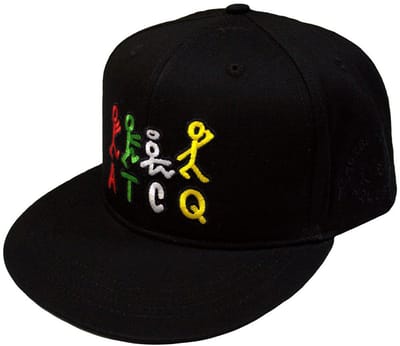 A Tribe Called Quest - Stick Figures Logo Snapback Pet - Zwart