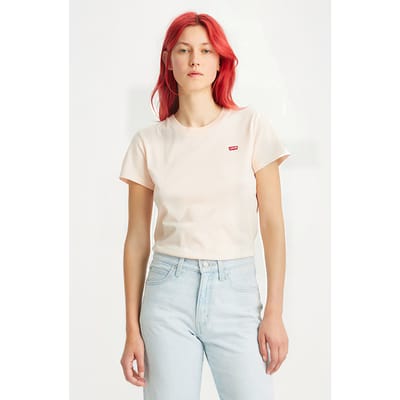Levi's Perfect T-shirt Pink Size: XS | T-Shirts Outlet | Dames | Roze