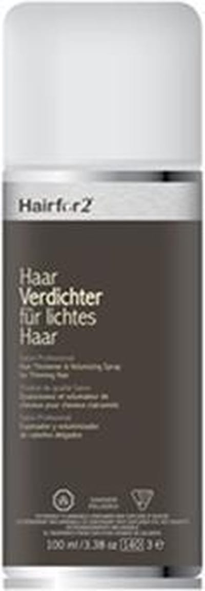 Hairfor2 Colorspray 100 ml - Zwart