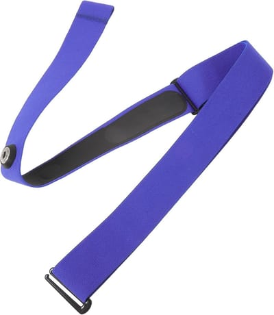 Borstband Vervanging - Hartslagmeter Band - Sport Training - Nauwkeurige Meting - 12.97 x 1.45 inch - Blauw