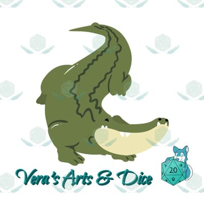 Krokodil Sticker - Krokodillen Aligators Reptielen Dieren - Handgemaakte Stickers - Journaling - Bullet Journal - Scrapbooking - Leuke Stickers - Laptop Sticker - Telefoon Sticker - Cute - Dier - Lief - Schattig - Wilde Dieren