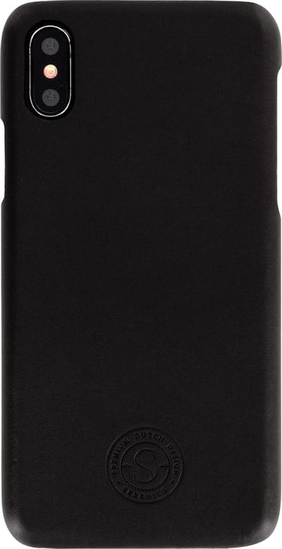 Serenity Leather Back Cover Apple iPhone X/XS Black