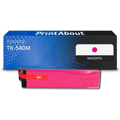PrintAbout huismerk Toner TK-540M Magenta Geschikt voor Kyocera