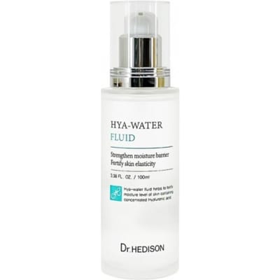 Dr. Hedison, Hya-Water, Hyaluronzuur, Hydrateert & Verstevigt, Vloeistof, Voor Gezicht, 100 ml