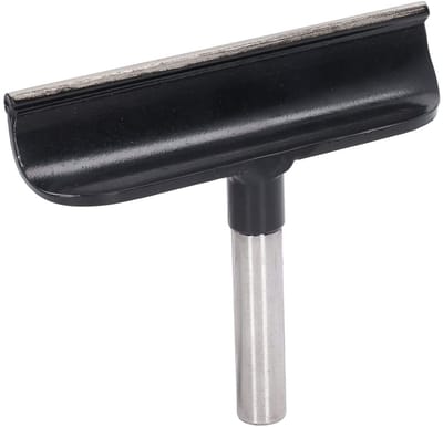 Dailygoods- Gereedschapssteunhouder Roestvrij Staal - Draaibank Hout - Houtbewerkingsaccessoires - Duurzaam - 16 mm Dia - 15 cm Hoogte
