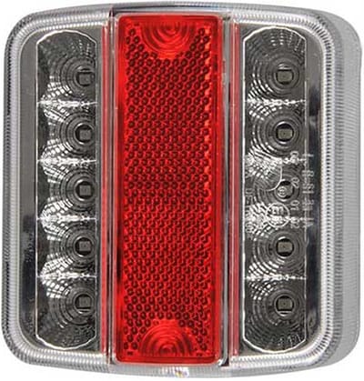 Achterlicht LED Eco 12V 98 x 104 mm