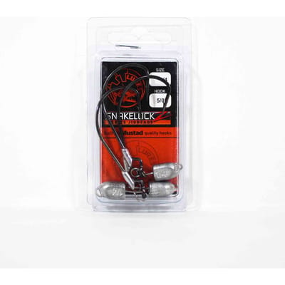Tackle Tactics TT SnakelockZ jigkop 1/4 oz 5/0 XH 3/pak (6689)