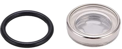 Dailygoods- Kijkglas Motorfiets - Universele Vervanging - Hoofdcilinder Reservoir - Rem Koppeling - 18mm - Rubber Afdichtring - Remreservoir