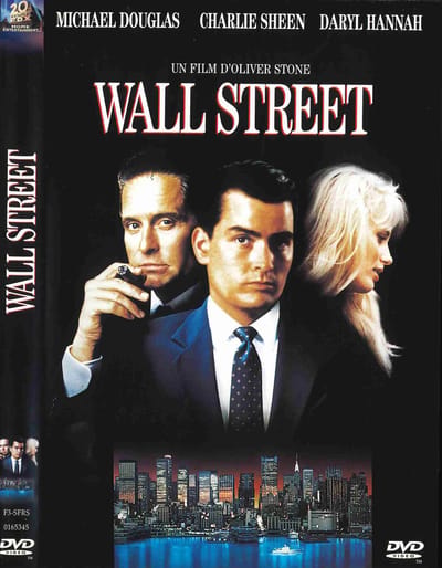 1-DVD MOVIE - WALL STREET (DOUGLAS / SHEEN / HANNAH) (REGION 1, IMPORT)