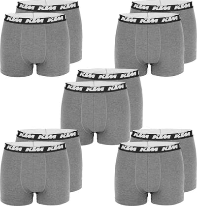 KTM by FREEGUN Boxershorts voor heren, ondergoedbroek, herenboxer, set van 10 multipack