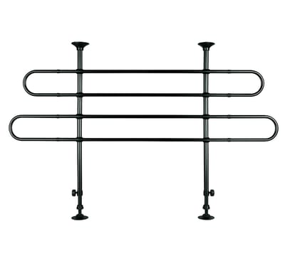 Eurocatch Universeel Verstelbaar Hondenrek voor Auto - 90-155 cm Breed & 75-134 cm Hoog - Eenvoudige Installatie zonder Boren - Veilig Hek voor Achterbak en Hondentransport