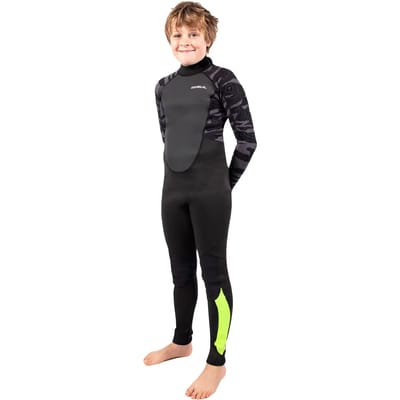 Volledige combinatie met lange mouwen kind GUL Response Flatlock 3/2 Back-Zip