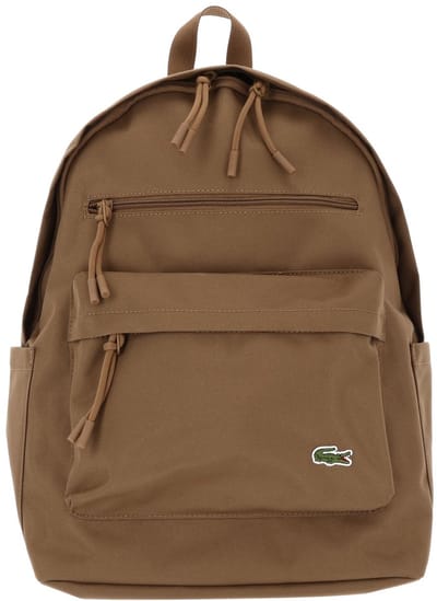 LACOSTE vrijetijdsrugzak rugzak met laptopvak Neocroc Backpack Cookie bruine