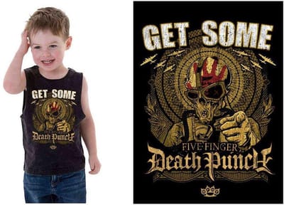 Five Finger Death Punch - Get Some Mouwloos Shirt Kinderen - Kids tm 10 jaar - Zwart