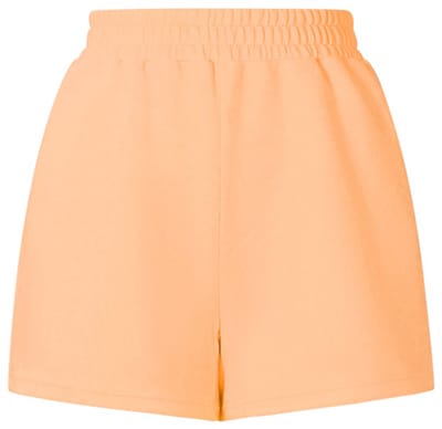 NYC Short - Trendy Korte Broek met Comfortabele Pasvorm - Casual Zomershort voor Vakantie en Dagelijks Gebruik - Oranje - Maat XS