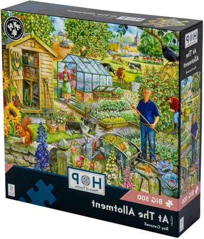 Legpuzzel 500 Stukjes - Jigsaw Puzzle Grote Stukjes - Ontspannen Vrije Tijd - Uniek Gevormde Stukjes - 48cm x 68cm