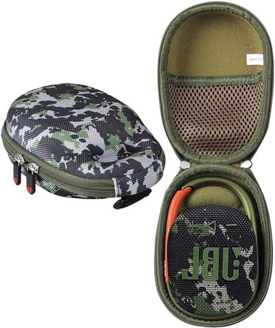 Duurzame Hard Travel Case voor Bluetooth Portable Speaker - Geschikt voor JBL Clip 4, Waterdicht en Schokbestendig, Camo Ontwerp