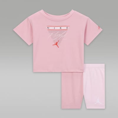 Nike Jordan 2 -Piece Set - Roze - Kinderset - Peuters