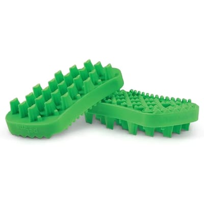 Pet+Me Cat Long Hair Brush – Kattenborstel – 4-in-1 Dierenborstel – 100% siliconen – Geadviseerd door dierenartsen – Groen