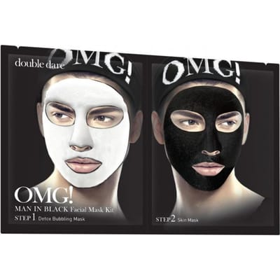 Double Dare Masker OMG! Man in Black Facial Mask Kit Mask
