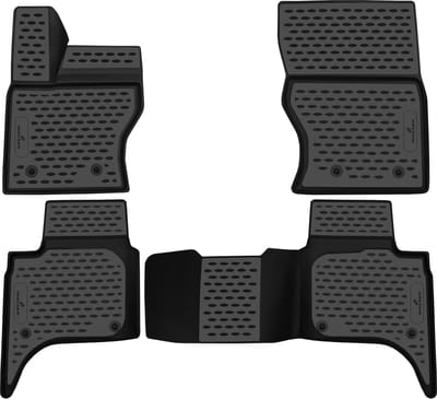 Walser Rubberen Voetmatten XTR geschikt voor Land Rover Range Rover Sport II (L494) 04/2013-Vandaag