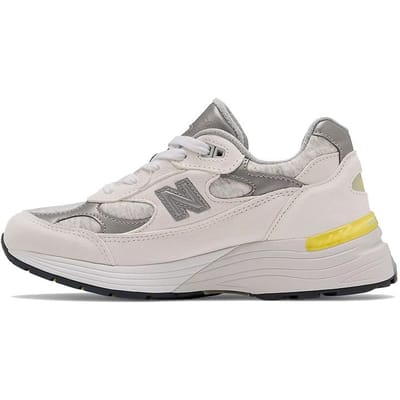 New Balance 992 Fabriquées aux États-Unis Cyclone Blanc Baskets pour Femmes W992FC 35 gray