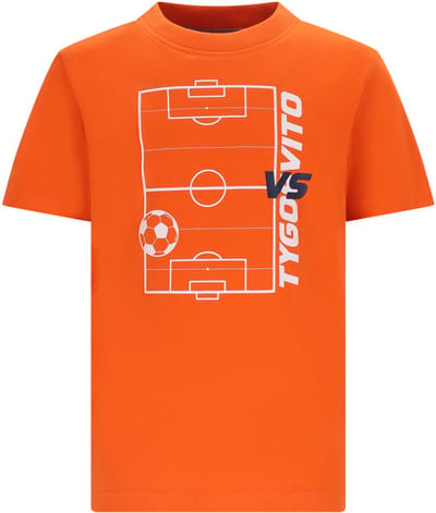 TYGO & vito jongens T-shirt oranje maat 98/104