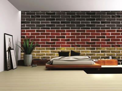 Brick German Flag Photo Wallcovering