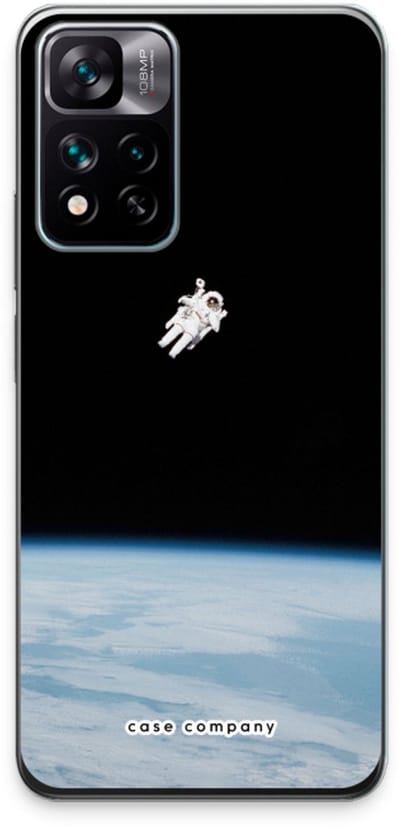Case Company® - Hoesje geschikt voor Xiaomi 11i hoesje - Alone in Space - Soft Cover Telefoonhoesje - Bescherming aan alle Kanten en Schermrand