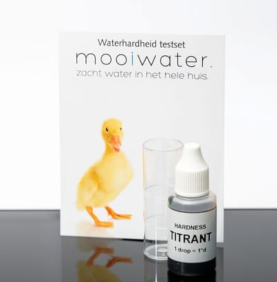 Waterhardheid test - tester kalk - druppeltest hardheid water - kalktest - kalktester - meerdere keren te gebruiken - eenvoudig in gebruik