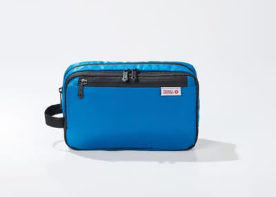 Travelsentry - Toilettas - Medium - Reizen - Accessoire - Blauw - Rpet- 23 * 13,5 * 9 cm - Voorkomt Onnodig Plastic Gebruik - Weekendtrips