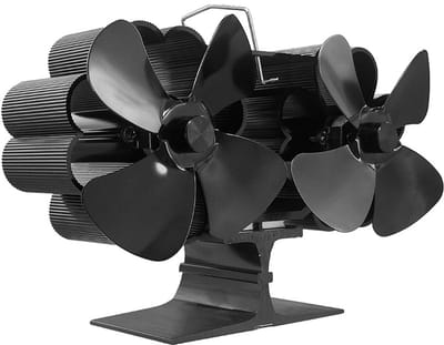Warmte-aangedreven kachelventilator voor houtkachels