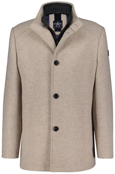 Donders 1860 - Winterjas - Heren - 2XL-56 - Beige - Wol - 21807.3