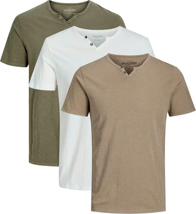 Jack & Jones Heren t-shirt 3 pack Split