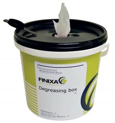 FINIXA Ontvettingsdoeken in Dispenser Emmer - 100 stuks